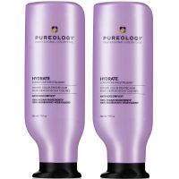 pureology hydrate conditioner duo 2 x 266ml