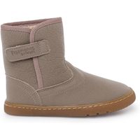 pisamonas botines botas piel barefoot borreguito para nina