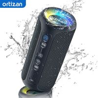 ortizan x8 pro altavoz bluetooth portatil sonido potente de 40w y bajos mejorados resistente al agua ipx7 emparejamiento tws luces rgb entrada tfaux altavoces inalambricos bluetooth 53 para el