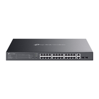 tp-link es228gmp switch 24xpoe 2xgb 2xsfp 384w