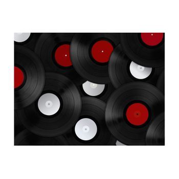 Papel Pintado 3d - Vinyls: Retro (250x193 Cm)