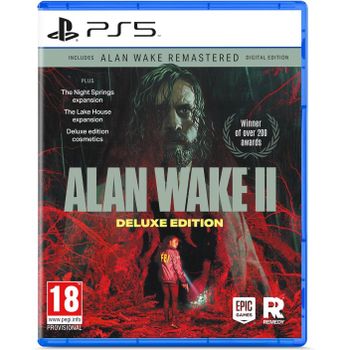 Juego Alan Wake II Remastered Deluxe Edition Para Playstation 5  PS5 PAL EU - Nuevo Original Precintado