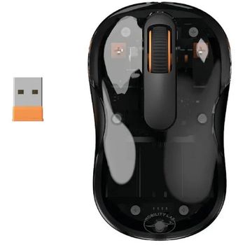 Ratón Mobility Lab ML316529 inalámbrico RF USB ambidiestro negro 3 botones