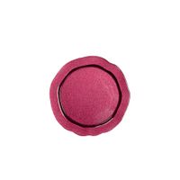 plato llano fucsia - lote de 6