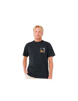Camiseta Rip Curl Aots Ty Williams Coastline Tee Hombre Negro