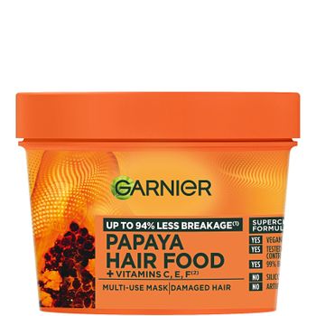Garnier Ultimate Blends Hair Food Papaya 3-in-1 Damaged Hair Mask Treatment 390ml