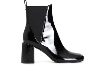 botín mujer piel naplak black 35