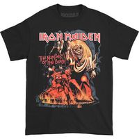 iron maiden camiseta manga larga number of the beast graphic para mujer