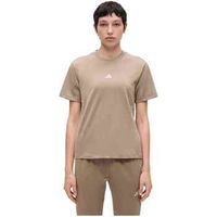 adidas camiseta essentials small logo cotton tee khaki six para mujer