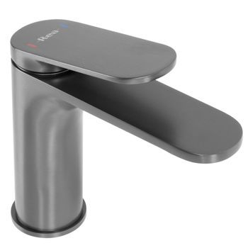 Grifo De Lavabo Rea Marco Low Titanium