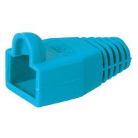 goobay protector conector rj45 azul pack 10 unidades