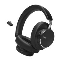 auriculares akg inalambricos bluetooth hibridos con microfonos plegables negros
