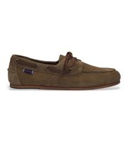 sebago para mujer 77124hw mocasines de piel owen taupe 41 plano cordones casual clasico