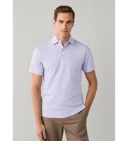 hackett london para hombre hm5600203 polo slim fit logo lila xl casual algodon clasico manga corta