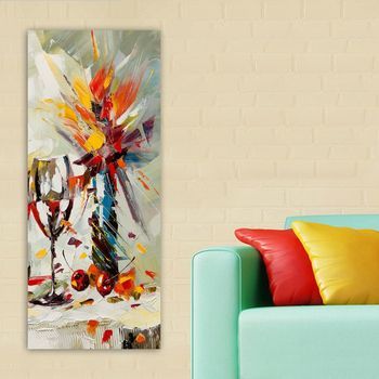 Pintura Decorativa Lienzo Dky52163605_50120 Multicolor 50x120