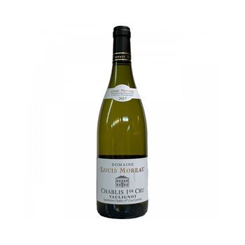 Louis Moreau Chablis 1er Cru Vaulignot Blanco 2023 Vino Blanco Francia  75 Cl. 12.5º