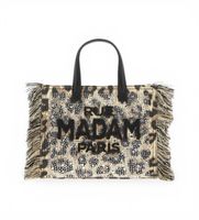 rue madam paris para mujer 1529 bolso casablanca mini tote animalprint osfa casual animal print poliuretano