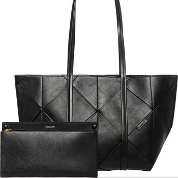 Calvin Klein Jeans Bolso Lv04f3548g Woven Medium Carryall para mujer