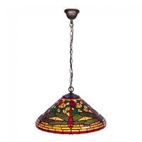 lampara de techo cristal tiffany compact ii
