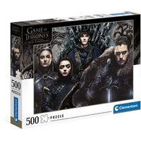 clementoni puzzle 500 juego de tronos 35091