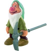 figura enanito dormilon con azadon blancanieves y los siete enanitos disney 55 cms