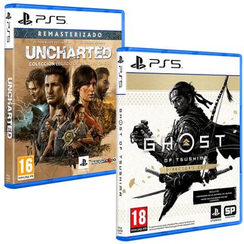 PACK Uncharted Colección + Ghost of Tsushima (Director's Cut) PS5
