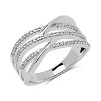 anillo de plata 925 con circonitas
