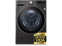 lavadora carga frontal - lg f0p3cyv2e 20 kg 1000 rpm 14 programas ai direct driver turbowashr360r acero negro