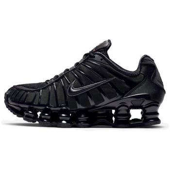 Nike Deportivas Moda Shox TL Black Max Orange para hombre