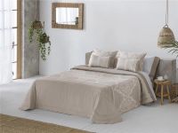 colcha bouti idalia con panel central jacquard para entretiempo jvr