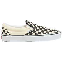 vans sandalias imprimee damier sans lacet ua classic slipon para mujer