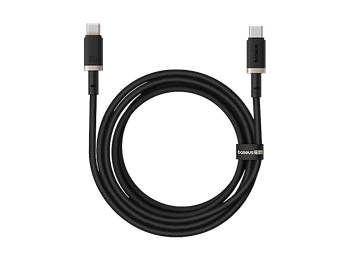 Cable USB - Baseus Dura, USB-C a USB-C, 200 cm, 100W, Carga rápida, Ultrarresistente, Negro y Dorado