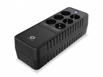 SAI 600VA CONCEPTRONIC 360W OFICINA 6 TOMAS ENCHUFE PROTECCION PUERTO LAN MODEM