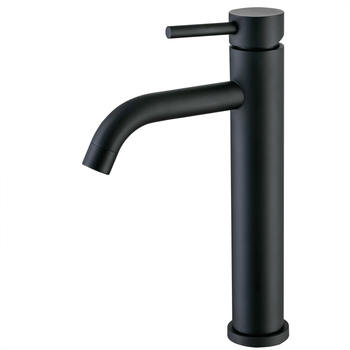 Grifo Lavabo Negro, Grifo De Baño, Mezclador Monomando - Lomazoo Cardano