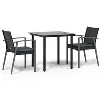 juego comedor jardin 3 uds y cojines ratan sintetico y acero cfw307492