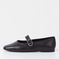 vagabond womens jolin buckle leather ballet flats - uk 6