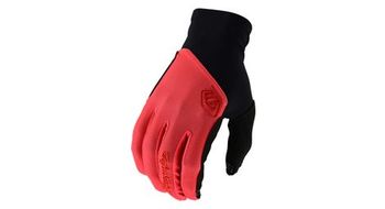 Troy lee designs guantes largos flowline negro naranja
