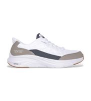skechers para hombre 232619 zapatillas slip-ins contour foam cozy fit blanco 40 tela plano cordones casual