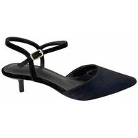 shoes zapatos de tacon salon taconcito mini puntera antelina para mujer