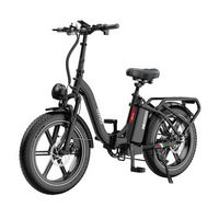 bicicleta electrica ovivo c2 pro - motor 250w bateria 48v18ah 20pulgadas frenos hidraulicos - negro