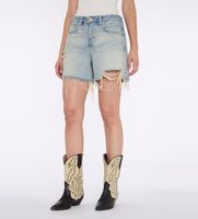 7 for all mankind para mujer 7u668066pas shorts monroe long azul 25 casual algodon