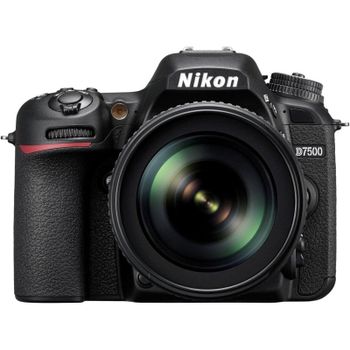 Cámara Reflex Nikon D7500 20,9 MP 4K Ultra HD WiFi AF 51 puntos + 18-105 mm f/3.5-5.6G ED VR