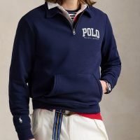 polo ralph lauren varsity cotton-blend jumper - xl