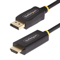 2m dp to hdmi cable 4k 60hz with hdr