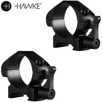 hawke precision monturas acero 30mm 2pc weaver baja - liberacion rapida