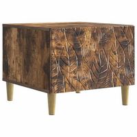 mesa de centro 50x49x40 cm madera - marron
