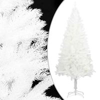 arbol artificial de navidad  decoraciones de navidad con hojas realistas blanco 240 cm cfw223055