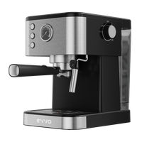 evvo cafetera express intensa 10 cuerpo de acero 20 bares espressos y capuccinos 1350w deposito de 15 l