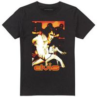 elvis presley camiseta showman para hombre