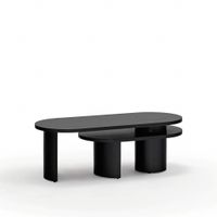 mesa de centro negro